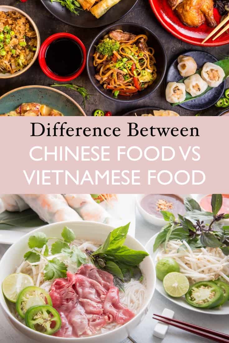 Is Vietnamese food like Chinese?