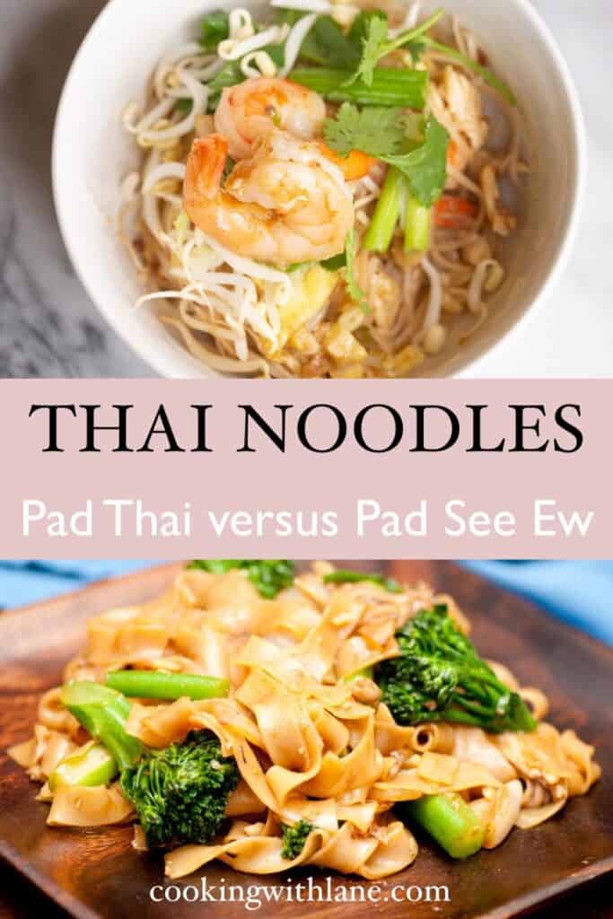 Difference Between Pad Thai and Pad See Ew