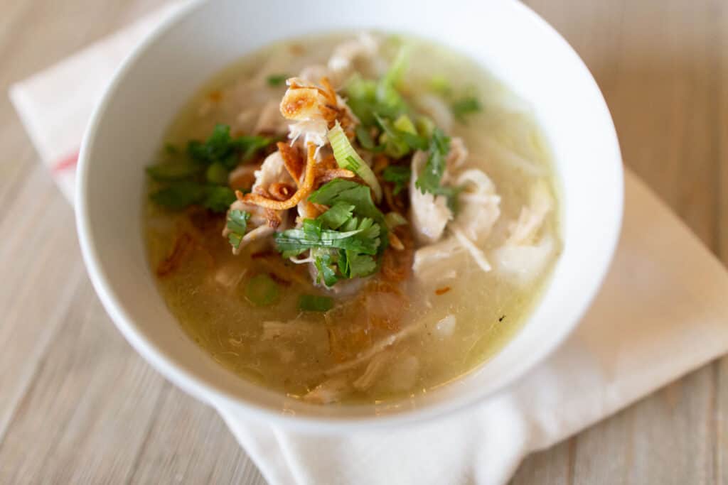Khao Piak Sen Authentic Lao Tapioca Chicken Noodle Soup Recipe
