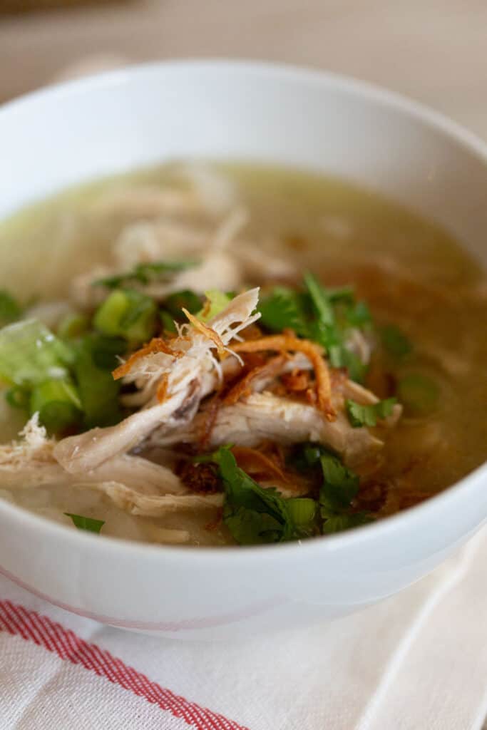 Khao Piak Sen Authentic Lao Tapioca Chicken Noodle Soup Recipe