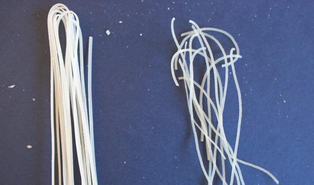 Difference Between Vermicelli Noodles versus Rice Noodle Sticks