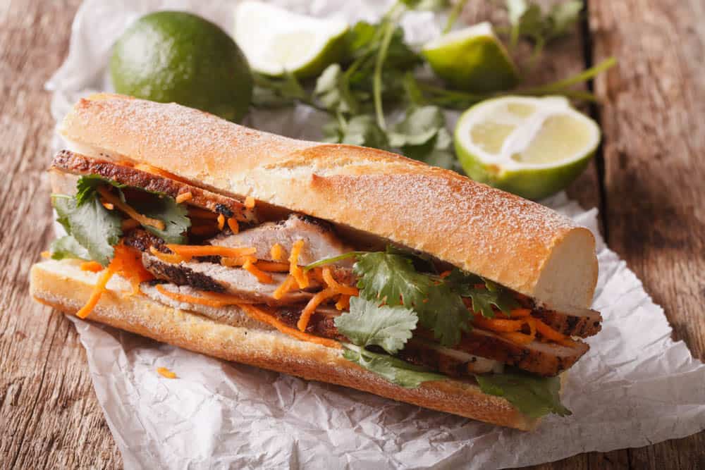 Authentic Vietnamese Banh Mi Sandwiches